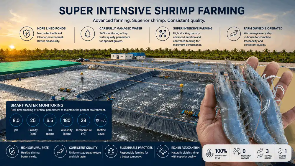 Our intensive shrimp farm